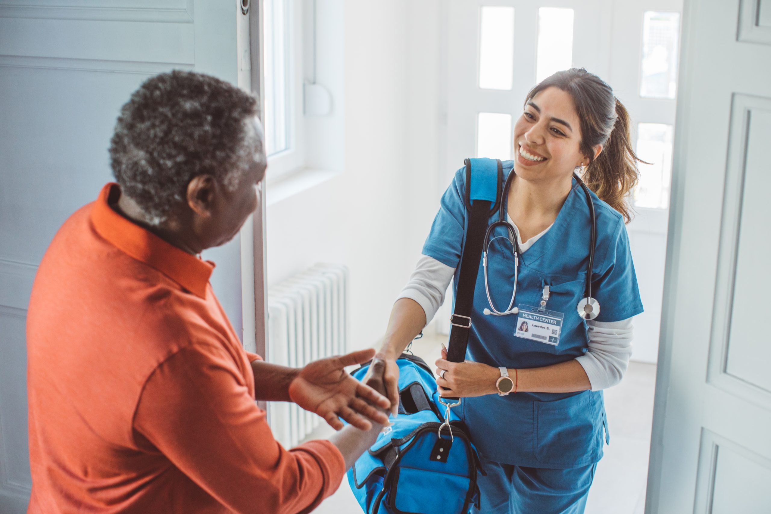 Home care for old people